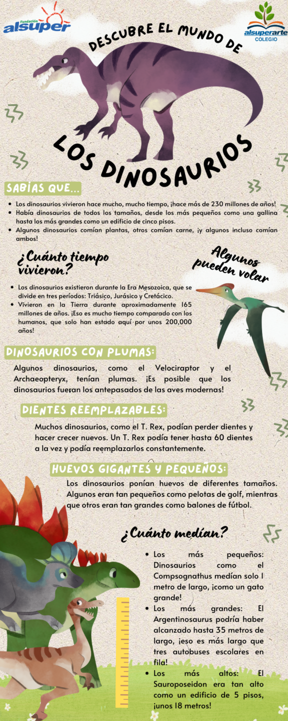 Boletín No.3/24 – Descubre el mundo de los dinosaurios