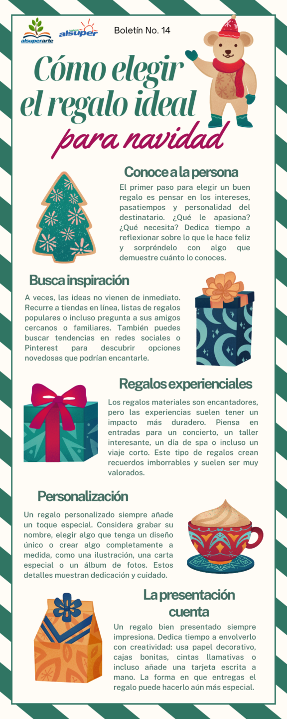 Boletín No.14/24 – Cómo elegir el regalo ideal para navidad